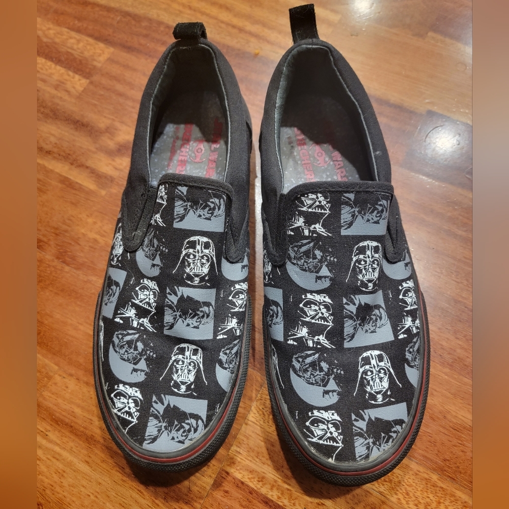Star Wars Sketchers Darth Vader Slip On Shoes Size 7 Mens